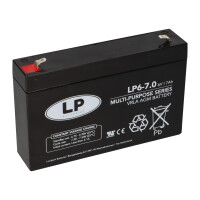 Landport Blei Akku LP6-7,0 6V 7Ah AGM T1 productbox