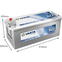 VARTA M12 ProMotive Heavy Duty 12V 180Ah 1400A – 68001