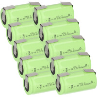 10x XCell Mono Akku Flattop Ni-MH 1,2V 9 gallery