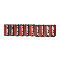 10x Ultralife UA-CR2 3V 0,9Ah Lithium Ba productbox