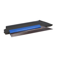 Benedict Präzisions-Haarlineal 150 mm Stahl brünie