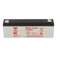 B-Ware Yuasa NP2.3-12 AGM-Bleiakku 12V 2,3Ah VdS – Fas