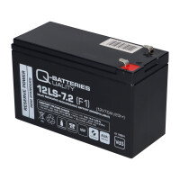 B-Ware Q-Batteries 12LS-7.2 12 V 7,2 Ah AGM Bleiakku VdS G11