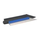 Haarlineal Rostfreier Stahl mattiert 150mm im Kunstlederetui