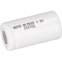 Mexcel Akku Sub-C 1,2V 1500mAh NS1500SCH gallery