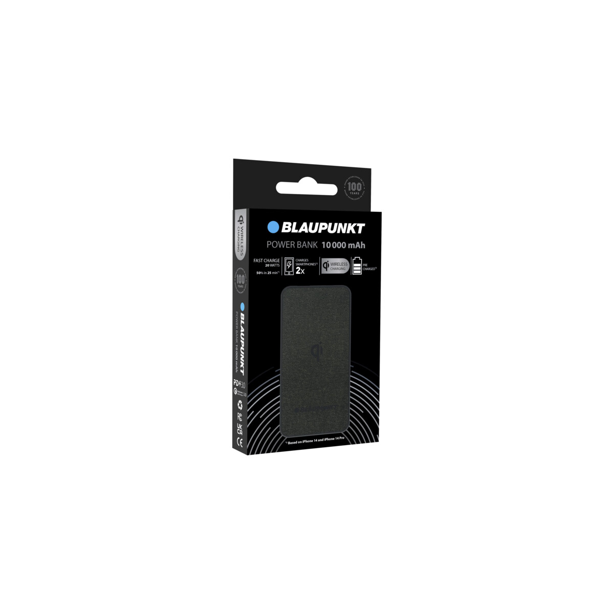 Blaupunkt Wireless Powerbank 110WPB/1VH 10000 mAh / 3A / 20W