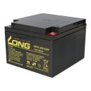18x USV Akku WPL26-12N 12V 26Ah