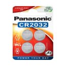 Panasonic Lithium CR2032 4er Blister