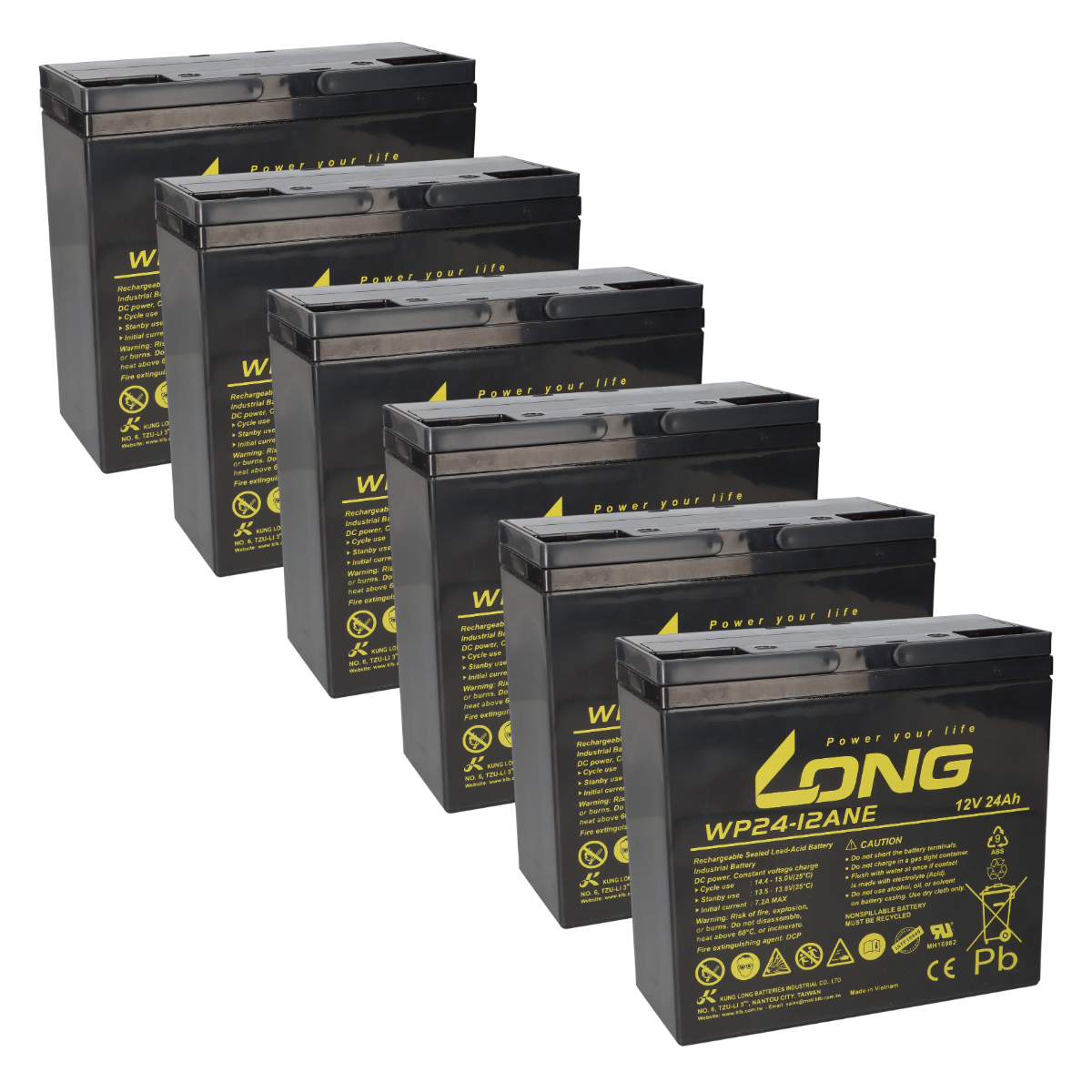 Bleiakku 72V 24Ah ( 6x 12V 24Ah) kompatibel SXT Raptor V3 u.a.