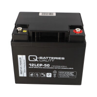 B-Ware Q-Batteries 12LCP-50 12 V 50 Ah AGM Deep-Cycle-Akku 3