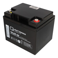 B-Ware Q-Batteries 12LCP-50 12 V 50 Ah AGM Deep-Cycle-Akku 7