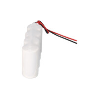 Notleuchten-Akku 4,8V 4500mAh 4,5Ah NiCd F1x4 für Notbe