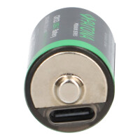 4x PATONA Premium CR123A USB-C Akku 3,0V 800mAh / 2400mWh &n
