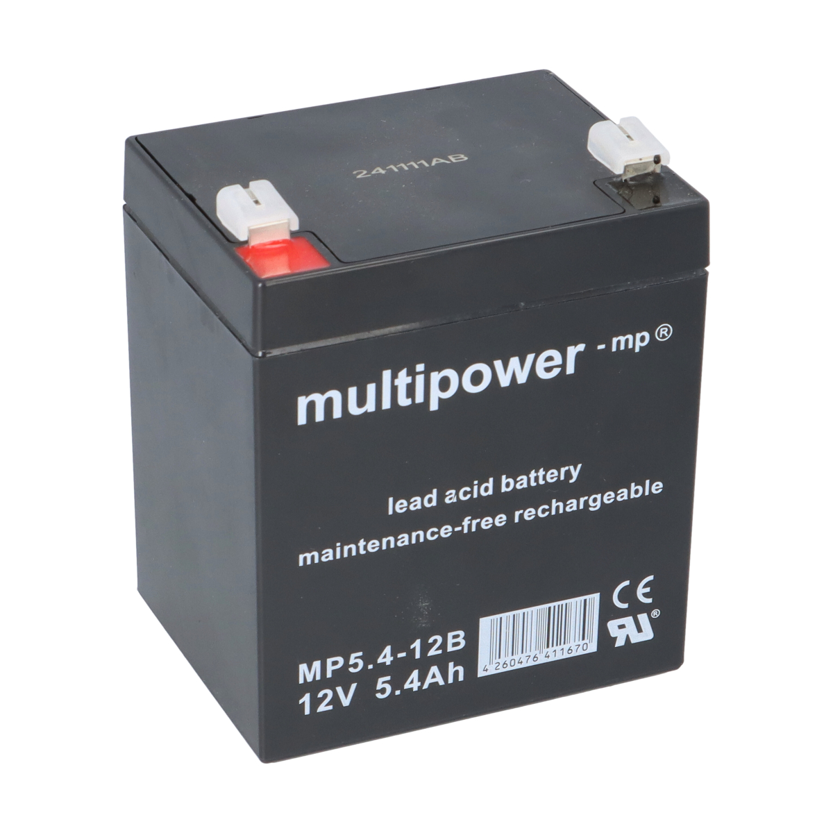 Multipower Blei-Akku MP 5,4 -12B 12V 5,4Ah