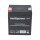 Multipower Blei-Akku MP 5,4 -12B 12V 5,4Ah