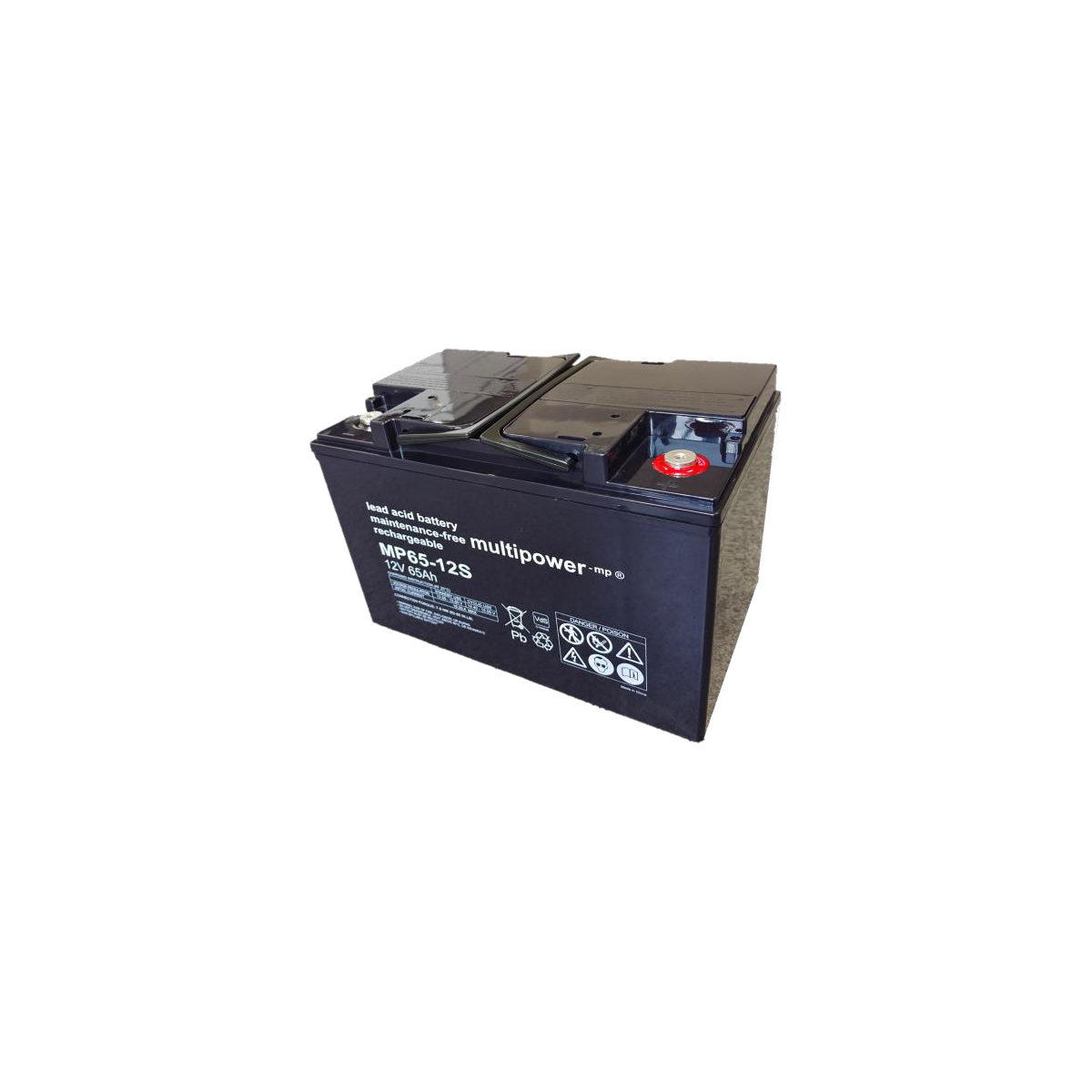 Multipower Blei-Akku MP65-12S 12V / 65Ah