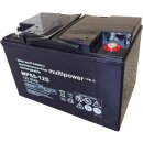 Multipower Blei Akku MP65 12 Pb 12V 65Ah AGM