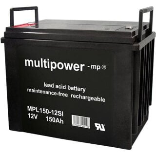 Multipower Blei-Akku MPL150-12SI Pb Batterie 12V / 150Ah