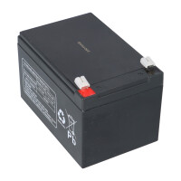 Multipower MP12-12E AGM Bleiakku 12V 12Ah – F6,3 mm 3