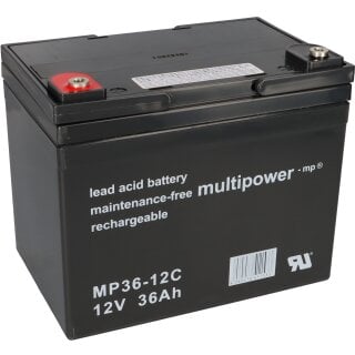 Zyklische GEL Batterie 60 Ah - Swiss-Batteries