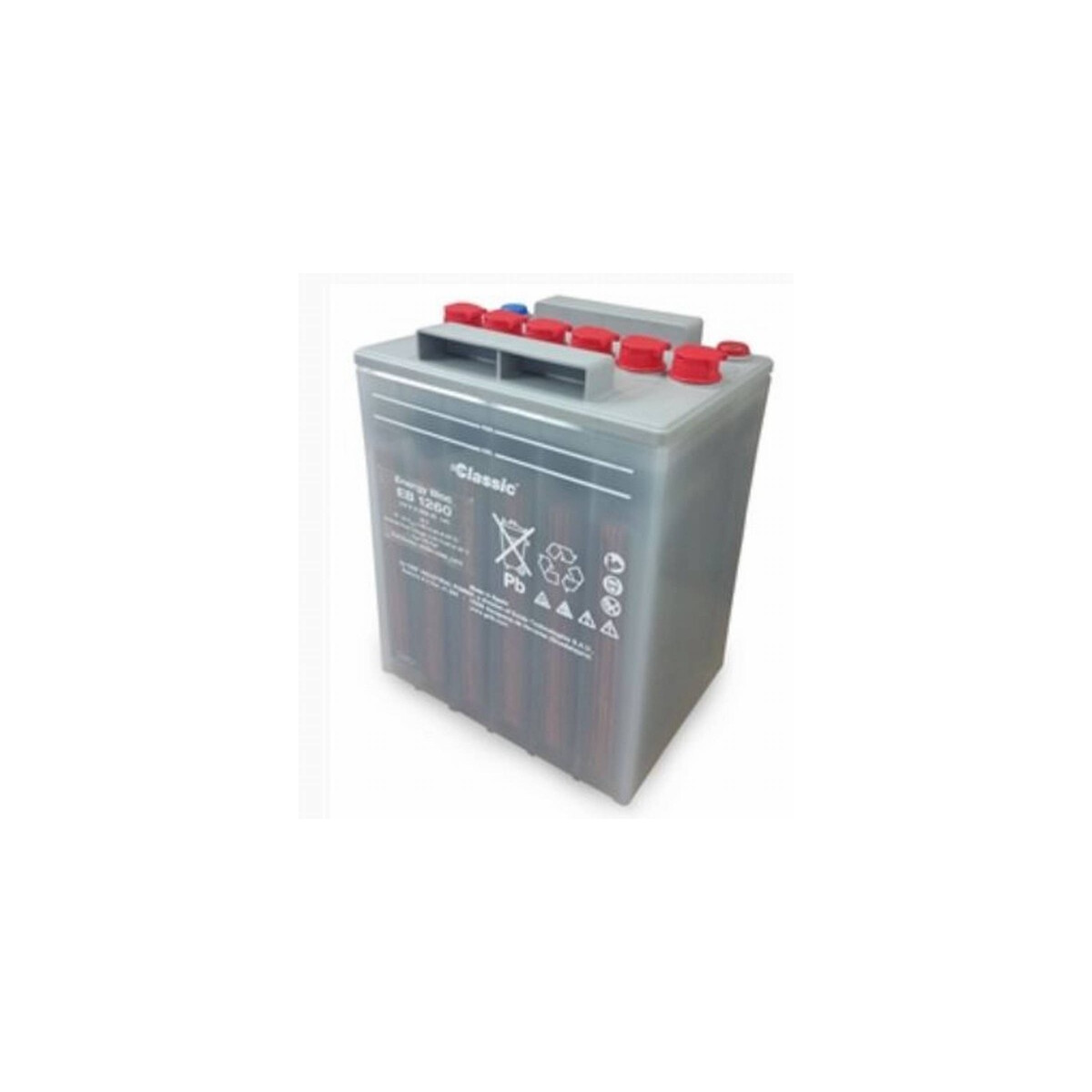 Exide Classic EB 12110 12V 105Ah Nass-Traktionsbatterie