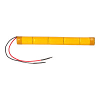 Notleuchten-Akku 6V 2500mAh NiCd C Stange L1x5 – 20cm 