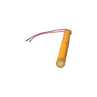 Notleuchtenakku 6V 2500mAh NiCd C L1x5 HT | 20cm Kabel 3