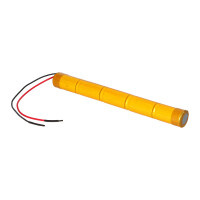Notleuchtenakku 6V 2500mAh NiCd C L1x5 HT | 20cm Kabel 6