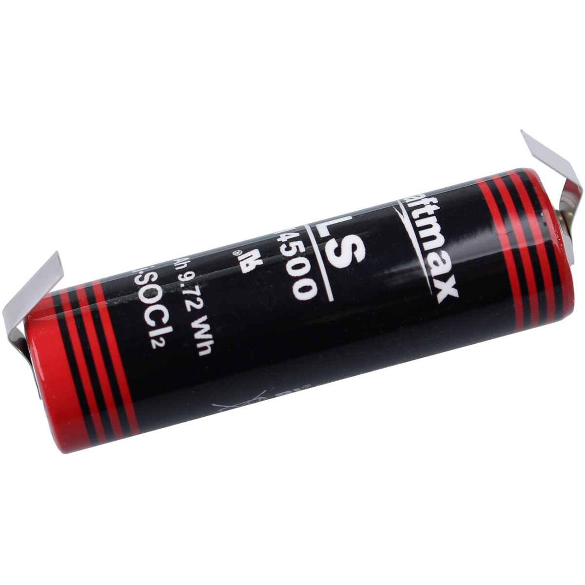 Batteria Al Litio 14500 3.6V 2.7Ah Con Connettore – Per Rivelatori Radio Tecnoalarm C126BATTRADIO, TX310, IR300, SMOKY