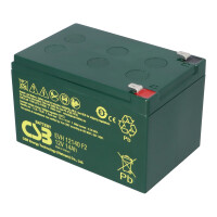 CSB EVH12140 High-Cycle AGM Bleiakku 12V 14Ah T2 / Faston 6,