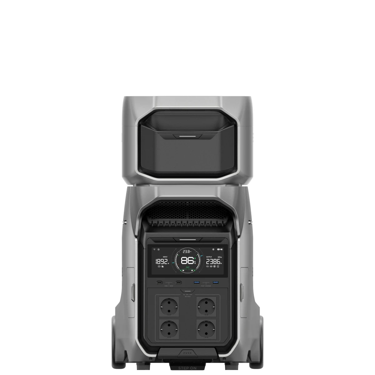 EcoFlow DELTA PRO 3 Powerstation mit DELTA PRO 3 Extra Batterie 1x mit 0% MwSt nach §12 Abs. 3 UstG