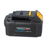 PATONA 18V Akku DCB184 5000mAh für Dewalt XR-Serie mit 