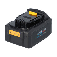PATONA 18V Akku DCB184 5000mAh für Dewalt XR-Serie mit 