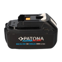 PATONA 18V Akku Makita BL1850 für Makita LXT-Serie mit 