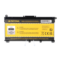 PATONA Laptop Notebook-Akku 11,4V 3600mAh passend zu HP 15-C