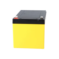 2x AGM Akku 12V 12Ah für Telenot comfire 80 BMT Brandme