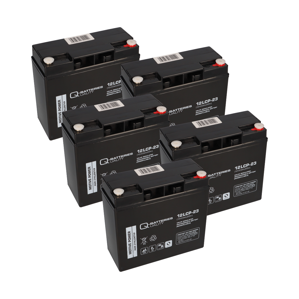 Akku-Satz 60V 23Ah passend für VELECO CL30ZR-02 CL30ZR-60 ZT63