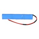 Akkupack 3,6V 2500 mAh C NiCd Notleuchten HT 20cm Kabel...