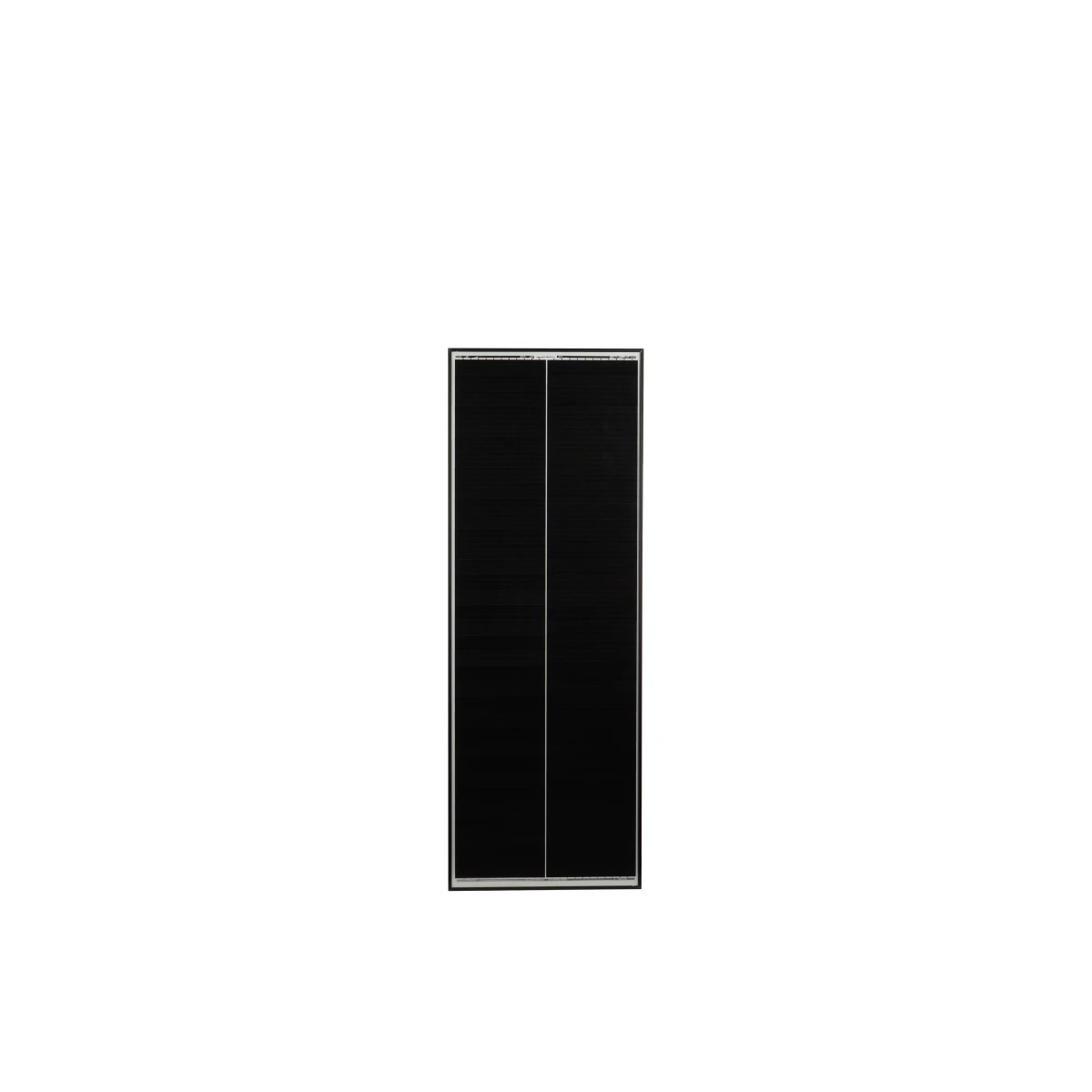 WATTSTUNDE SOLA Frame Black 100Wp HV – Solarmodul für Wohnmobil & Offgrid