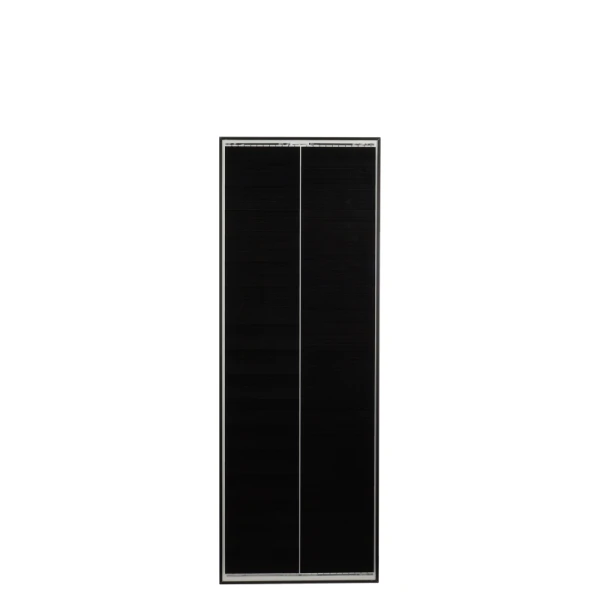 WATTSTUNDE SOLA Frame Black 100Wp HV – Solarmodul für Wohnmobil & Offgrid