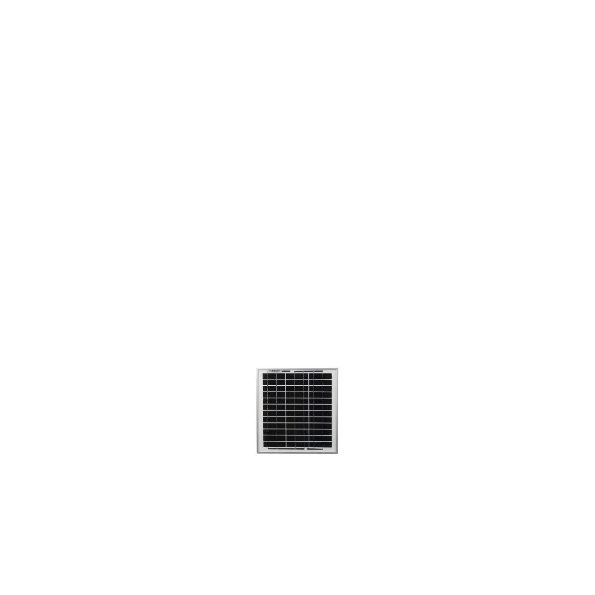 WATTSTUNDE® SOLA Frame Mono Solarmodul 10Wp