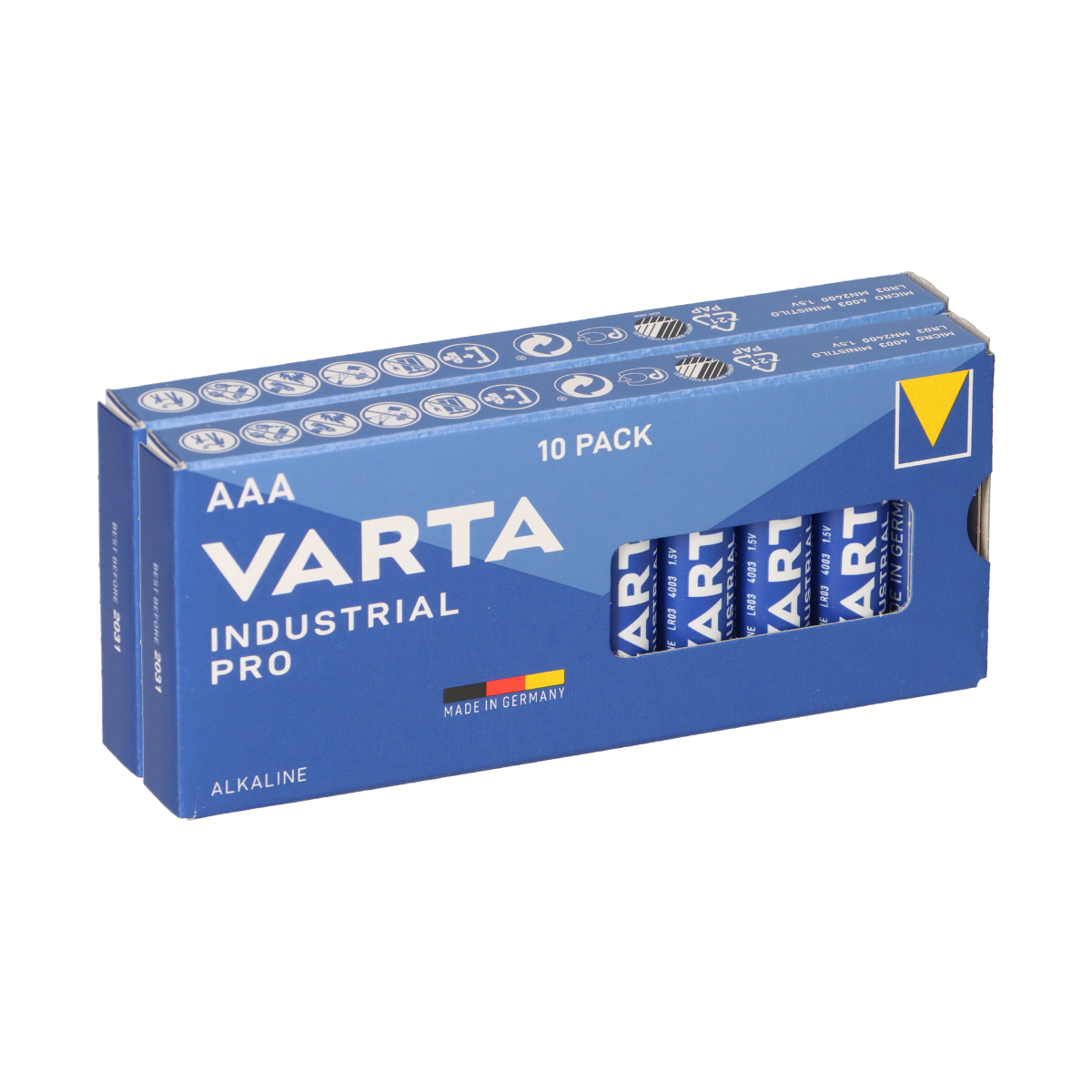20x Batterien Micro AAA LR3 LR03 MN2400 VARTA 4003 Industrial Batterie