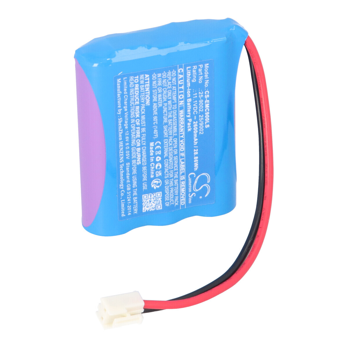 Li-Ion Notleuchten-Akku 11,1V 2600mAh – passend für Satco / Nuvo