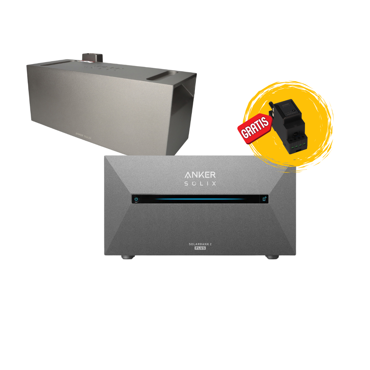 Anker Solix-Kit mit E1600 Pro Smart Meter und Speicher 1600Wh 0% MwSt nach §12 Abs. 3 UstG
