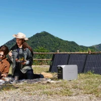 Faltbares EcoFlow 220W Solarpanel mit XT60-Anschluss 2