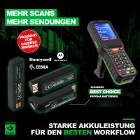 PATONA Premium Spezialgeräte-Akku für Zebra DS2278
