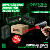 PATONA Premium Spezialgeräte-Akku für Zebra MC9200