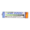 10x  Panasonic Micro Akku BK-4HGAE/BF1 Ni-MH 1,2V 1000mAh lose