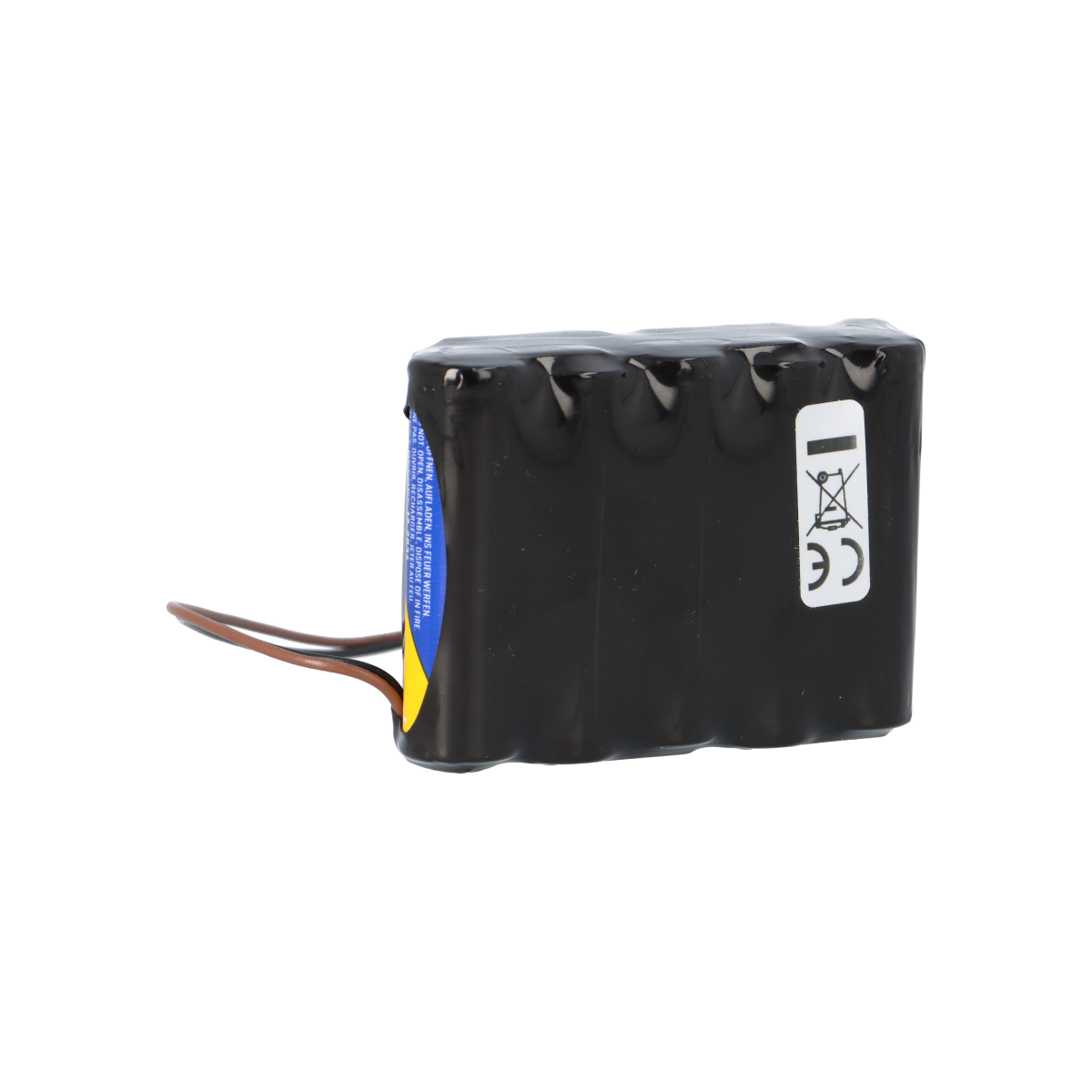 Ersatzbatteriepack für ACO Quantrix-KV 15V 2960mAh AlMn F2x5-Versetzt + PS2-Stecker