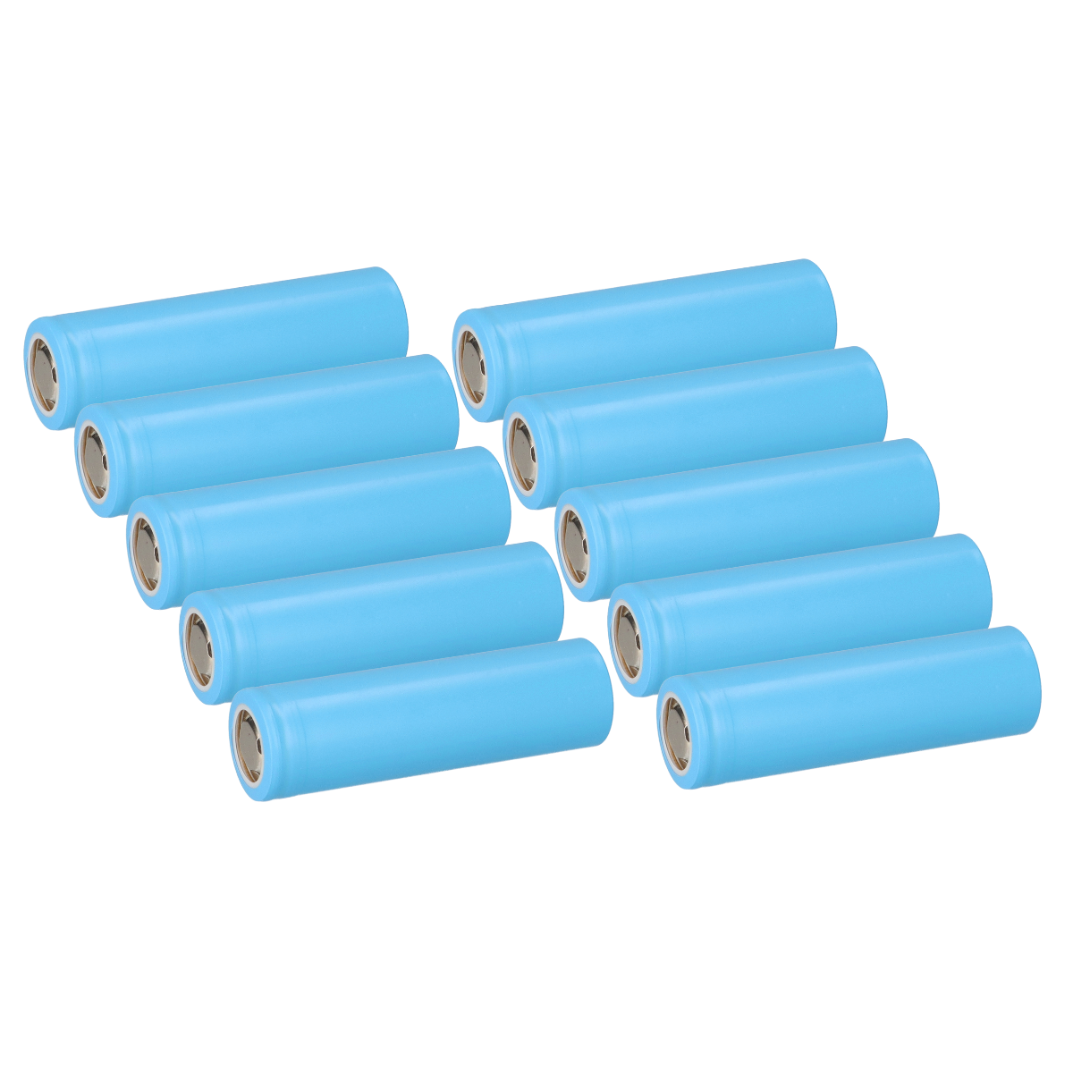 10x TerraE Akku INR21700 58E 3,6V 5,65Ah Lithium Zelle